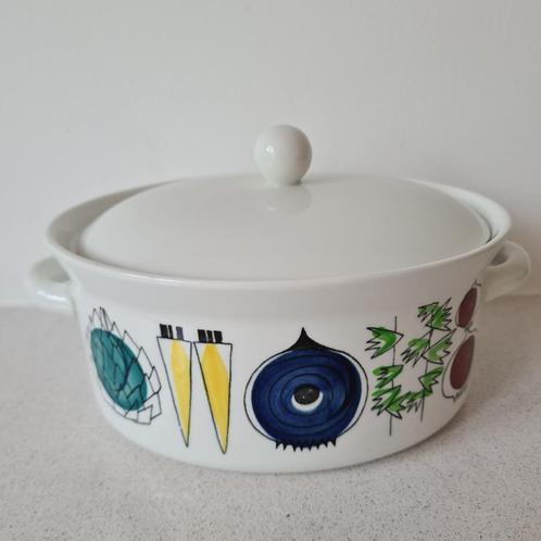 Vintage Rörstrand Picknick Marianne Westman ovenschaal, Antiek en Kunst, Antiek | Servies los, Ophalen of Verzenden