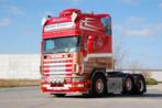 TEKNO  SCANIA TOPLINE 4 SERIE 6X2 MET STAS KIPPER CEUSTERS, Hobby en Vrije tijd, Ophalen of Verzenden, Nieuw, Bus of Vrachtwagen