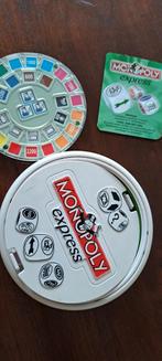 Monopoly Express - Compleet Reisspel, Hobby en Vrije tijd, Gezelschapsspellen | Bordspellen, Gebruikt, Ophalen of Verzenden, Een of twee spelers