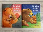 Ik vind je lief, mama - Ik vind je lief, papa, Ophalen of Verzenden, Zo goed als nieuw, Voorleesboek