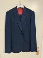Steven van Vliet driedelig slim fit pak blauw maat 50, Kleding | Heren, Kostuums en Colberts, Ophalen of Verzenden, Zo goed als nieuw