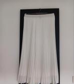 MOOIE PLISSÉ ROK, Kleding | Dames, Rokken, Ophalen of Verzenden, Zo goed als nieuw, Wit, Onder de knie