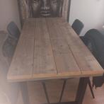 Eettafel steigerhout, Huis en Inrichting, Tafels | Eettafels, Ophalen of Verzenden, Vijf personen of meer, Rechthoekig, 50 tot 100 cm