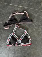 2 Sport BH's Armani & Tommy Hilfiger 75B, Ophalen of Verzenden, Zwart, Overige typen