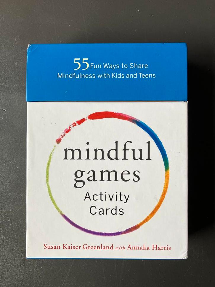 Mindful Games Activity Cards - Susan Kaiser Greenland, Boeken, Esoterie en Spiritualiteit, Zo goed als nieuw, Achtergrond en Informatie