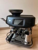 Sage barista touch-Impress Zwart, Witgoed en Apparatuur, Koffiezetapparaten, Stoompijpje, Gebruikt, Koffiemachine, 2 tot 4 kopjes