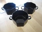 3 soepkommen ARCOROC FRANCE    retro  /  vintage, Huis en Inrichting, Keuken | Servies, Kom(men), Glas, Overige stijlen, Ophalen of Verzenden