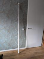 Mooie gordijnroede hout, Huis en Inrichting, Stoffering | Gordijnen en Lamellen, Ophalen, Minder dan 50 cm, 200 cm of meer, Wit