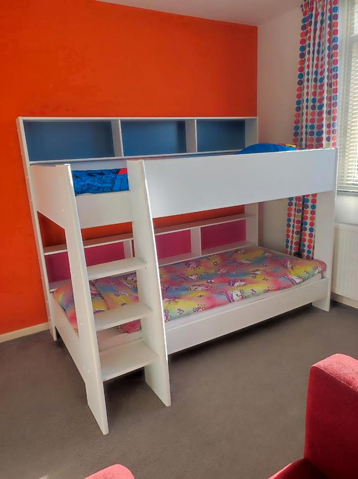Stapelbed / Bunkbed, Huis en Inrichting, Slaapkamer | Stapelbedden en Hoogslapers, Gebruikt, Stapelbed, 120 cm, 210 cm, Tweepersoons