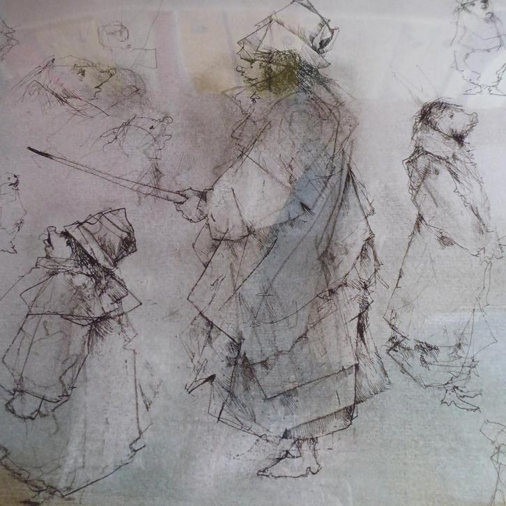 etsen Dirkje Kuik, Antiek en Kunst, Kunst | Etsen en Gravures, Ophalen