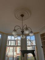Art Deco Plafoniere & Kroonluchter, Huis en Inrichting, Lampen | Hanglampen, Ophalen, Gebruikt, Glas, Minder dan 50 cm