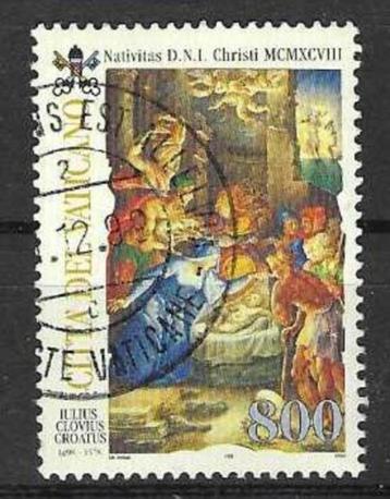 Vaticaanstad Michel 1262 gestempeld KERSTMIS beschikbaar voor biedingen