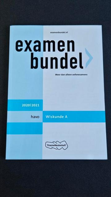 Examenbundel Wiskunde A HAVO beschikbaar voor biedingen
