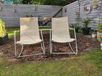 4 leuke tuin schommel stoelen, Tuin en Terras, Ophalen, Gebruikt, Aluminium