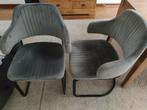 Label 51 Eetkamerstoelen, Huis en Inrichting, Ophalen, Zo goed als nieuw, Grijs, Vier