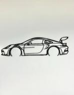 Muurdecoratie houten Porsche 911 GT3 RS - 78cm x 21cm, Ophalen, Nieuw