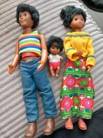 Mattel vintage the happy family dolls barbie, Verzamelen, Poppen, Ophalen of Verzenden, Gebruikt, Pop
