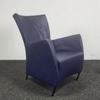 Directiestoel Montis Windy Blauw, Huis en Inrichting, Fauteuils, Ophalen, Gebruikt, Leer
