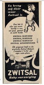 En breng mij daar waar ZWITSAL is. BABYZEEP-OLIE-ZALF-POEDER, Verzenden, Zo goed als nieuw, Overige typen