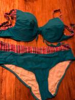 42 Felblauwe Bikini met BH-model top - Maat 42, Kleding | Dames, Badmode en Zwemkleding, Ophalen of Verzenden, Nieuw, Blauw, Bikini
