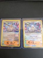 2x Radiant Eevee Pokémon Kaart, Hobby en Vrije tijd, Verzamelkaartspellen | Pokémon, Ophalen of Verzenden, Zo goed als nieuw, Losse kaart