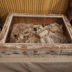 Oude Brocante tafelvitrine, Ophalen