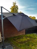 Zweefparasol met zware voet, Ophalen, 2 tot 3 meter, Kantelbaar, Zweefparasol