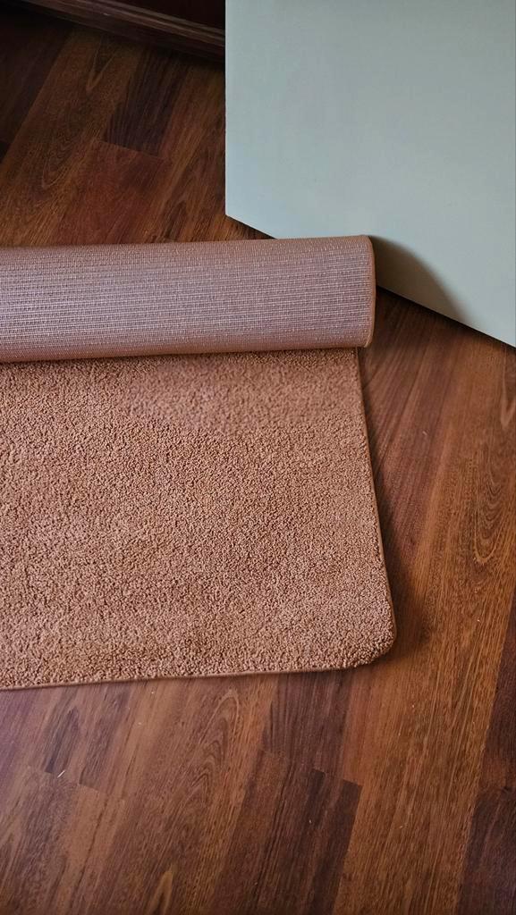 Groot Sporup vloerkleed Ikea - roest oranje - 170x240cm, Huis en Inrichting, Stoffering | Tapijten en Kleden, Zo goed als nieuw