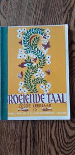 Taalboek 1958 Groeiende Taal 19 zesde klas, Antiek en Kunst, Ophalen of Verzenden, Victor van Nispen