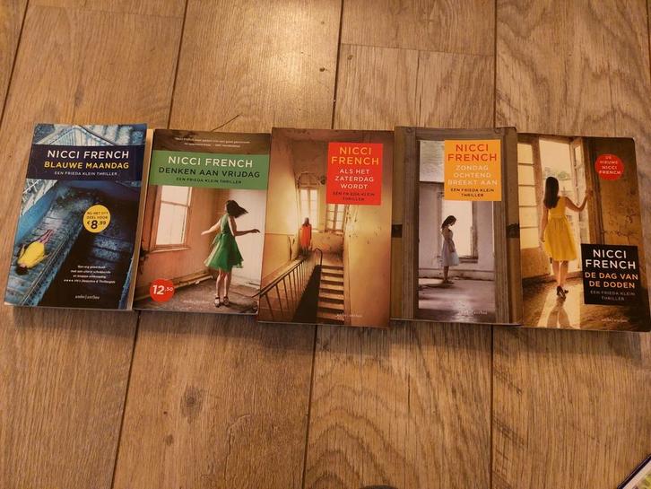 Nicci French - Frieda klein serie, Boeken, Partijen en Verzamelingen, Gelezen, Ophalen of Verzenden