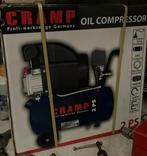 Compressor CRAMP 220 Volt 26 liter 8 Bar, 25 tot 100 liter, Ophalen, Zo goed als nieuw, 200 tot 400 liter/min