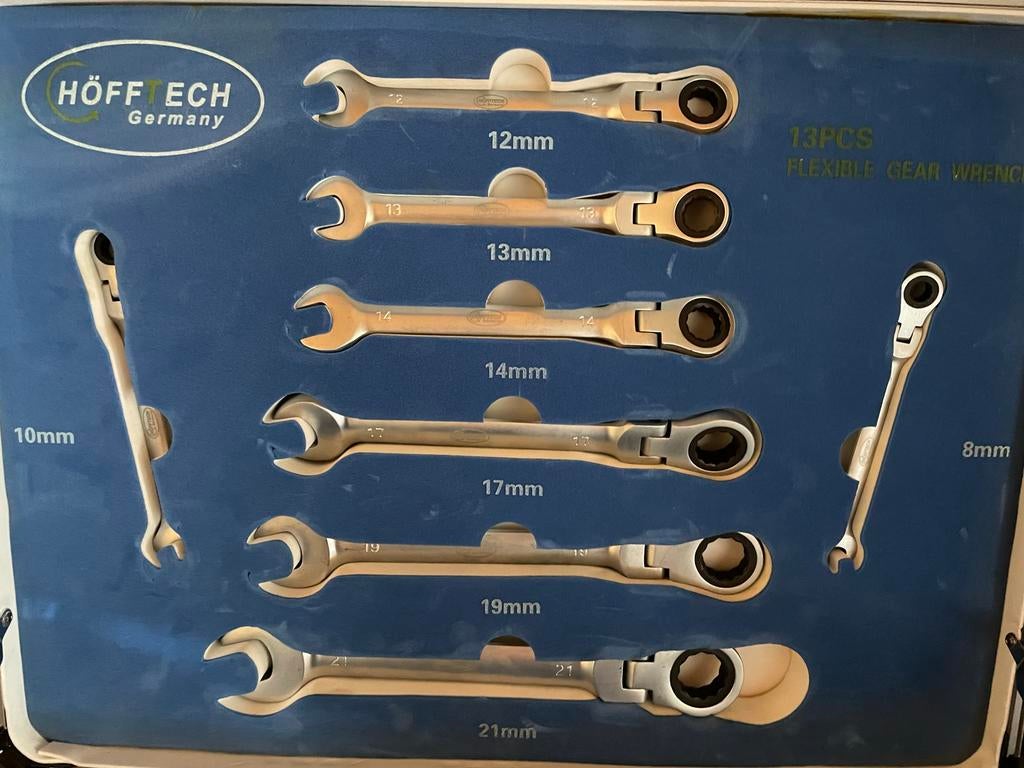 Ringratel Steeksleutelset - Nieuw in Koffer, Ophalen, Nieuw