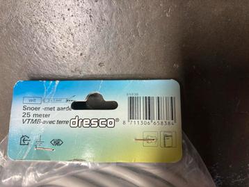 Dresco VMVL 3x1mm² - 25 meter - Wit beschikbaar voor biedingen