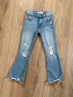 Blauwe flared ZARA jeans - maat 122, Kinderen en Baby's, Kinderkleding | Maat 122, Broek, Meisje, Ophalen of Verzenden, Zo goed als nieuw