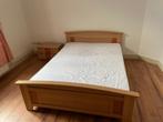 2 persoons bed met matras en kledingkast, Ophalen, Gebruikt, Tweepersoons