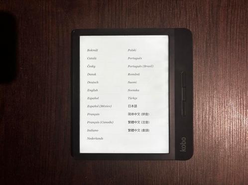 Kobo Libra H2O E-reader, Computers en Software, E-readers, Zo goed als nieuw, 7 inch, 8 GB, Touchscreen, Wi-Fi, Verzenden