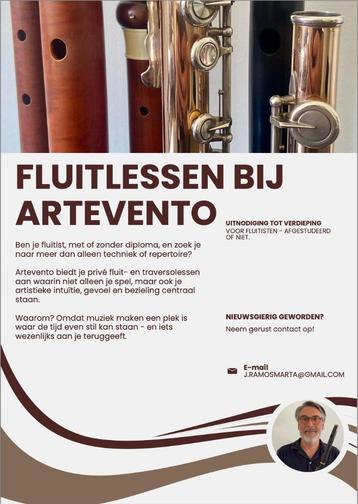 Fluitlessen bij Artevento beschikbaar voor biedingen