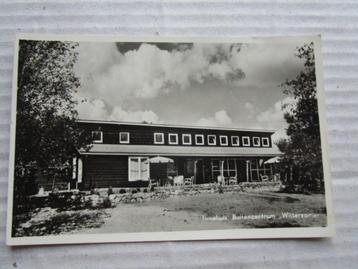 Ansichtkaart Theehuis,, buitencentrum Witterzomer-Assen 1955 beschikbaar voor biedingen