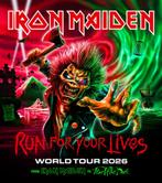 Iron Maiden - 4 tickets - 10 juni 2026, Tickets en Kaartjes, Drie personen of meer, Juni, Hard Rock of Metal