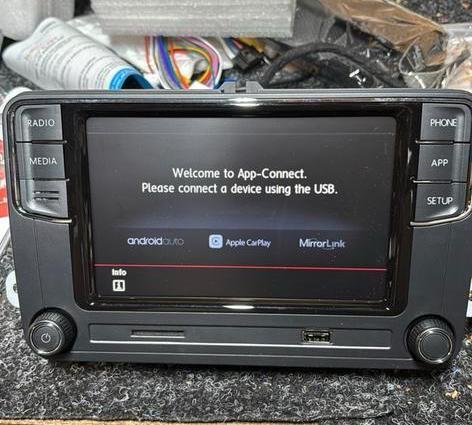 RCD360 Pro Carplay Android Auto polo 6R golf 5 6 Jetta Caddy, Auto diversen, Autoradio's, Nieuw, Ophalen of Verzenden
