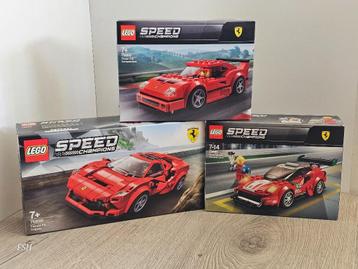 Ferrari-set LEGO SPEED Ch.76895 / 75886 / 75890. **NIEUW** beschikbaar voor biedingen
