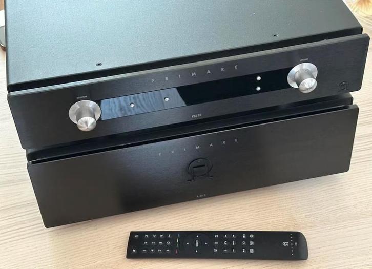 Primare A35.2 Power Amp  + Pre35 Pre Amp, Audio, Tv en Foto, Versterkers en Receivers, Zo goed als nieuw, Stereo, 120 watt of meer