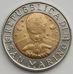 500 Lire 1998 San Marino Prachtige Oude Munt Esoterisch UNC, Postzegels en Munten, Munten | Europa | Niet-Euromunten, Ophalen of Verzenden