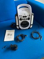 Fenton SBS30W karaoke system met discoverlichting, Audio, Tv en Foto, Karaoke-apparatuur, Complete set, Gebruikt, Ophalen