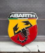Abarth lichtreclame, Verzamelen, Ophalen of Verzenden, Zo goed als nieuw, Lichtbak of (neon) lamp