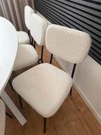 Teddy stoelen, Huis en Inrichting, Stoelen, Ophalen, Zo goed als nieuw, Wit