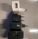 4 USB Opladers - Verschillende Capaciteiten, Ophalen, Gebruikt