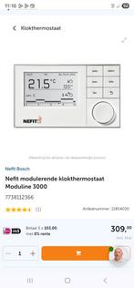Nefit moduline 3000, Doe-het-zelf en Verbouw, Thermostaten, Ophalen of Verzenden, Zo goed als nieuw