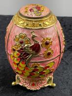 Faberge Stijl Ei, Antiek en Kunst, Ophalen of Verzenden