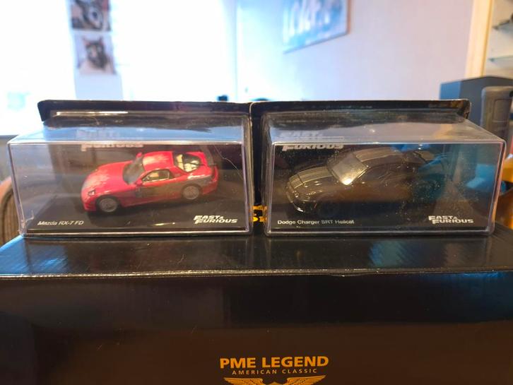 Fast en furious collectie schaal 1/43, Hobby en Vrije tijd, Modelauto's | 1:43, Auto, Overige merken, Ophalen of Verzenden